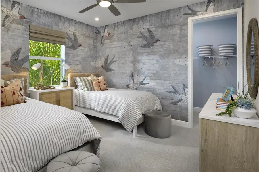 Furnished interior view inside a new home in Wellen Park, Venice (Image 6).