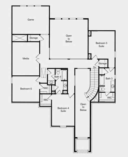 Additional Highlights Include: Spa shower at primary bath, sliding door at great room, and standard railing at half wall. Additional Highlights Include: Spa shower at primary bath, sliding door at great room, and standard railing at half wall.