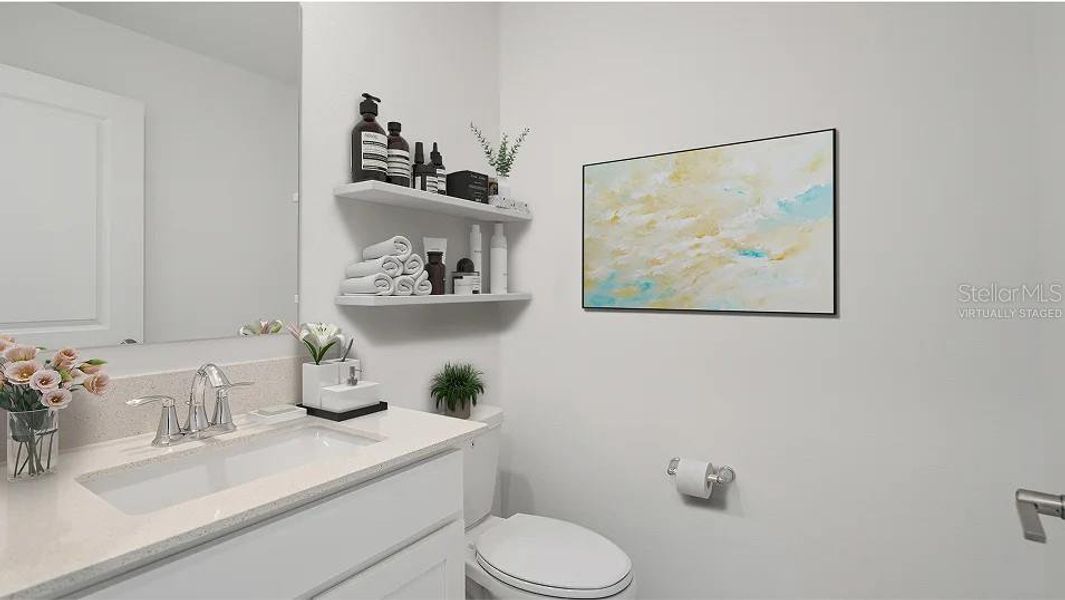 Furnished interior view inside a new home in Bronson's Ridge, Apopka (Image 11). Furnished interior view inside a new home in Bronson's Ridge, Apopka (Image 11).