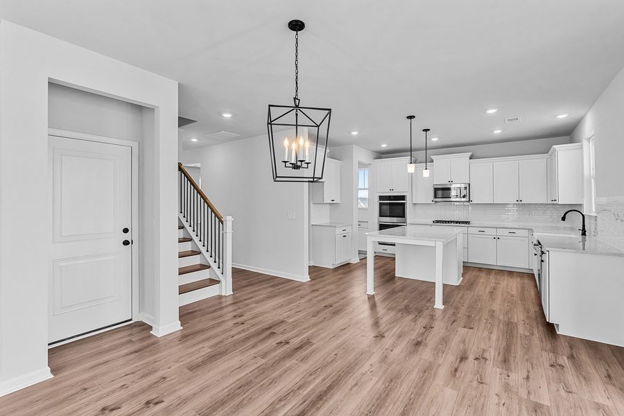 Furnished interior view inside a new home in Fieldstone, Lexington (Image 13).