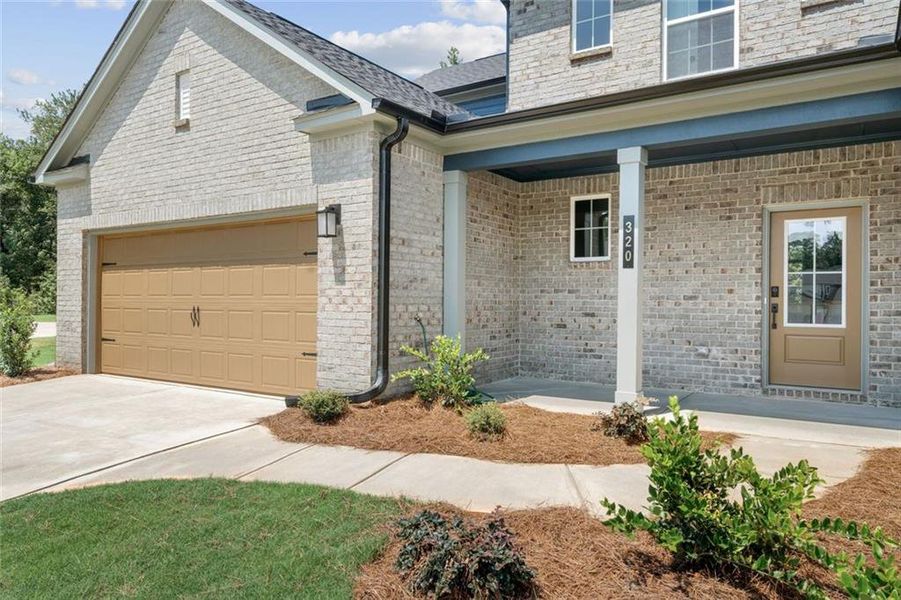 Exterior details and patio area of a home in Windsong Estates, McDonough (Image 3). Exterior details and patio area of a home in Windsong Estates, McDonough (Image 3).