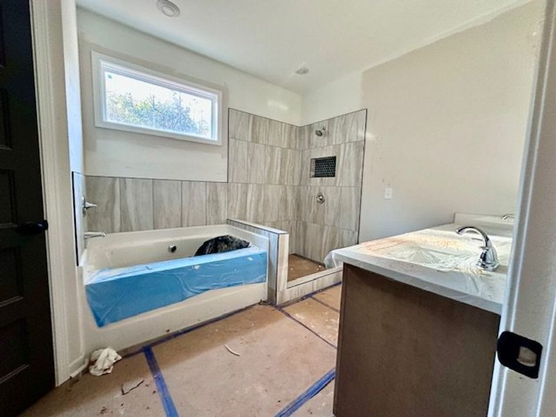 In-progress construction of a new home in Forrest Farms, Greenville, GA (Image 14).