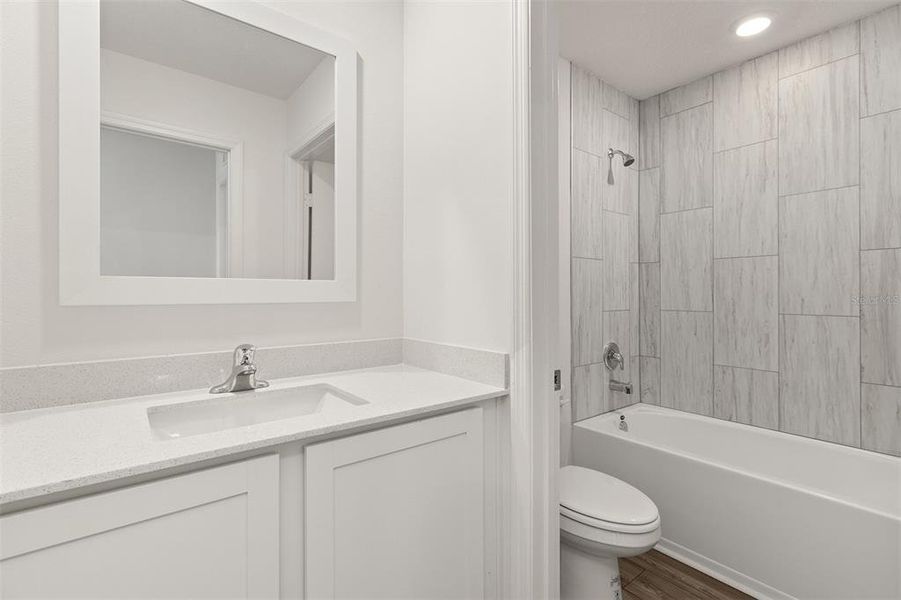 Furnished interior view inside a new home in Peach Crossings, Winter Haven (Image 5).