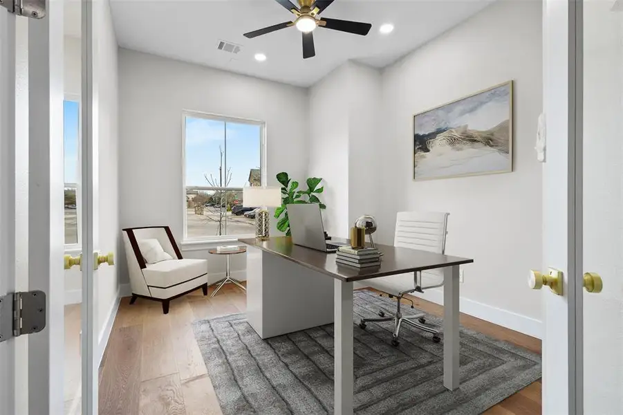 Furnished interior view inside a new home in , North Richland Hills (Image 3).