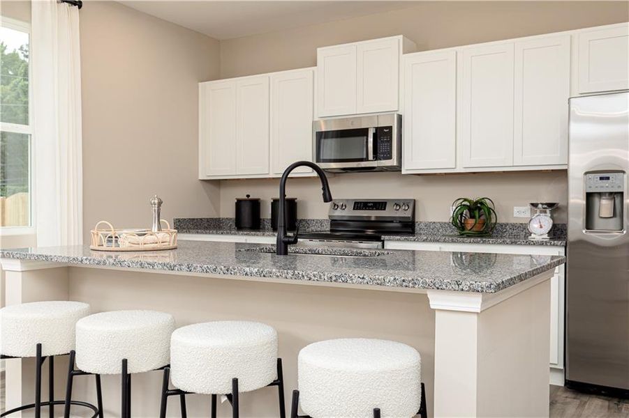 Furnished interior view inside a new home in Rhodes Glen, Lawrenceville (Image 45).