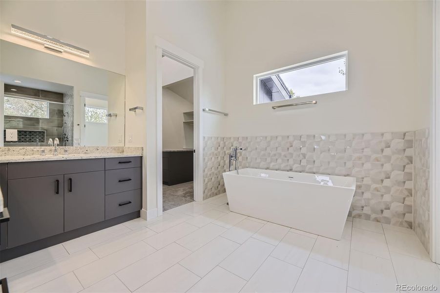 Furnished interior view inside a new home in , Denver (Image 14).