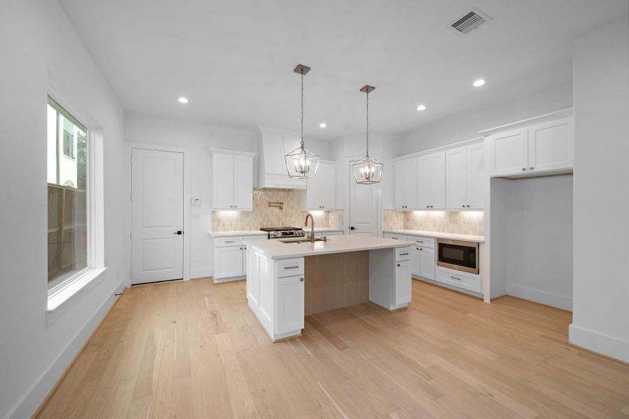 Furnished interior view inside a new home in , Houston (Image 4).