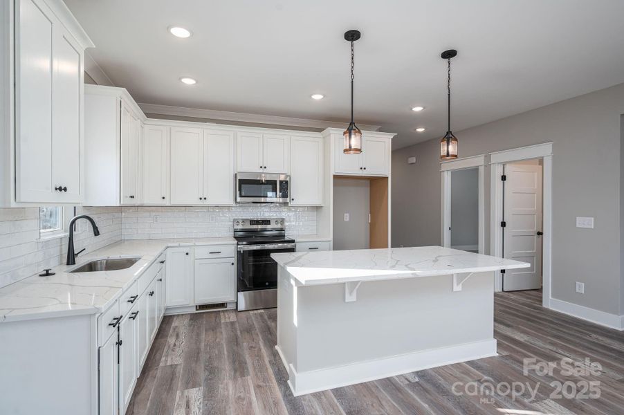 Furnished interior view inside a new home in , Denver (Image 10).