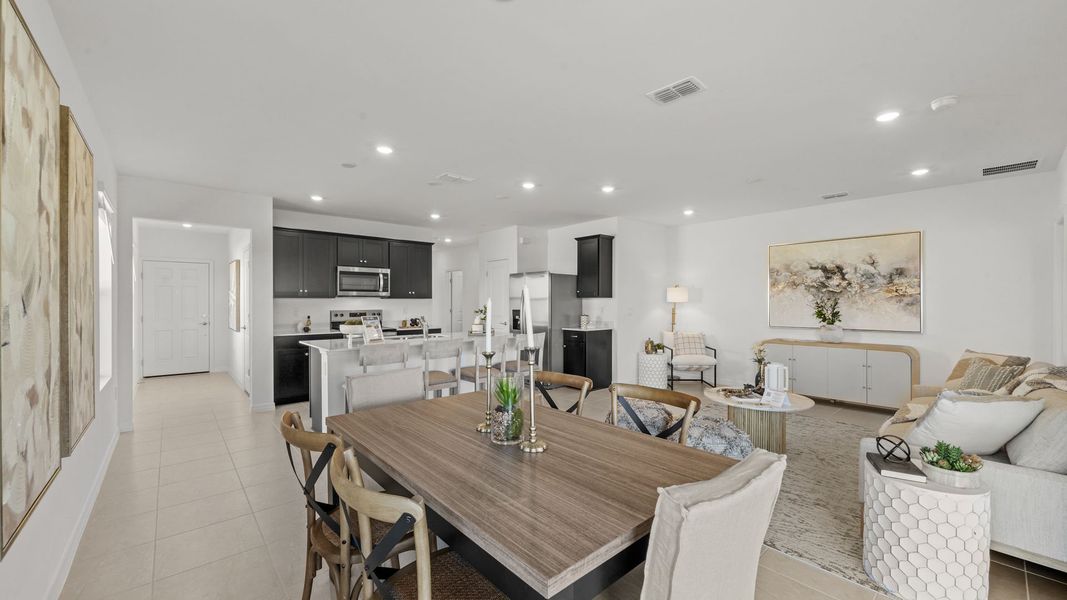 Furnished interior view inside a new home in Whispering Lakes, Lehigh Acres (Image 19). Furnished interior view inside a new home in Whispering Lakes, Lehigh Acres (Image 19).