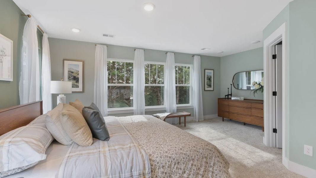 Furnished interior view inside a new home in Saluda Crossing, Piedmont (Image 21). Furnished interior view inside a new home in Saluda Crossing, Piedmont (Image 21).