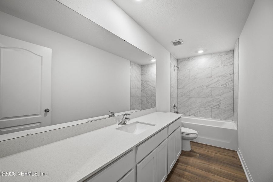 Furnished interior view inside a new home in Westport Landing, Jacksonville (Image 8).