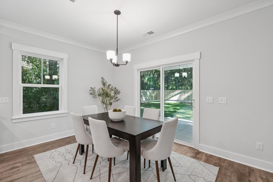 Furnished interior view inside a new home in , James Island (Image 14). Furnished interior view inside a new home in , James Island (Image 14).