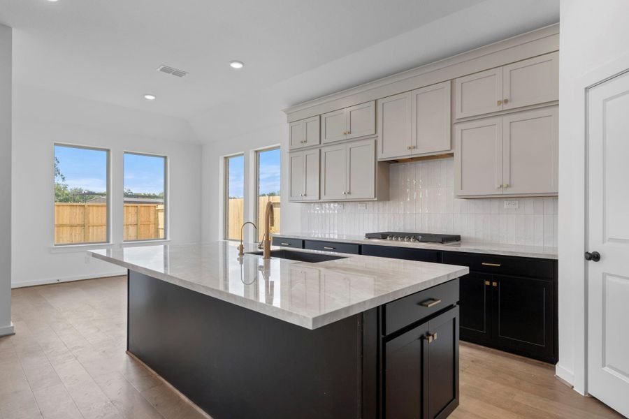 Furnished interior view inside a new home in Sienna 45', 50', Missouri City (Image 9). Furnished interior view inside a new home in Sienna 45', 50', Missouri City (Image 9).