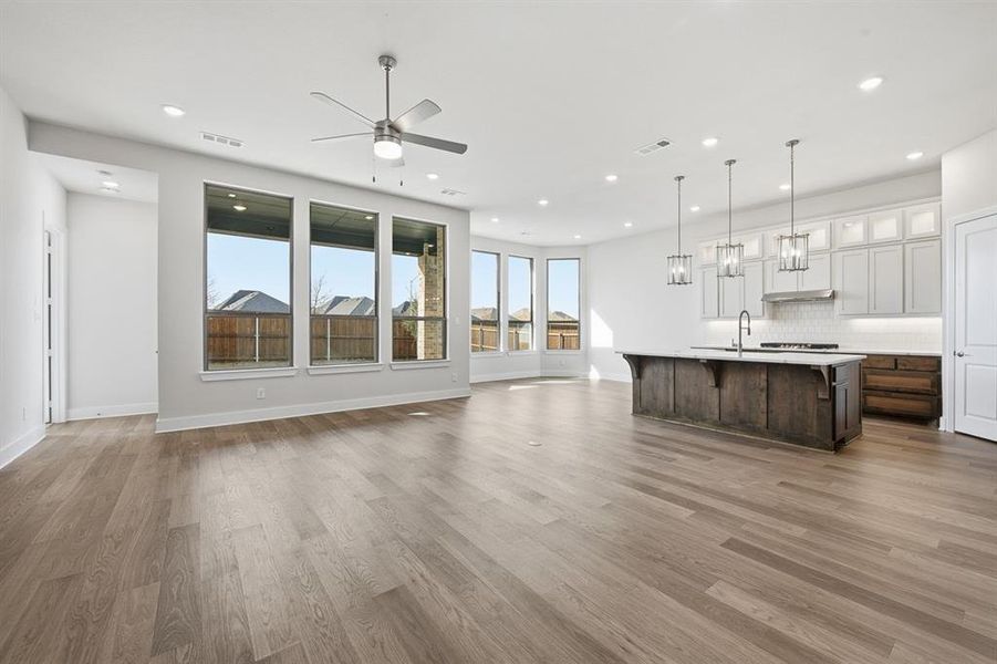 Spacious, unfurnished interior of a new home in Wildflower Ranch: 60ft. lots, Dish (Image 19).