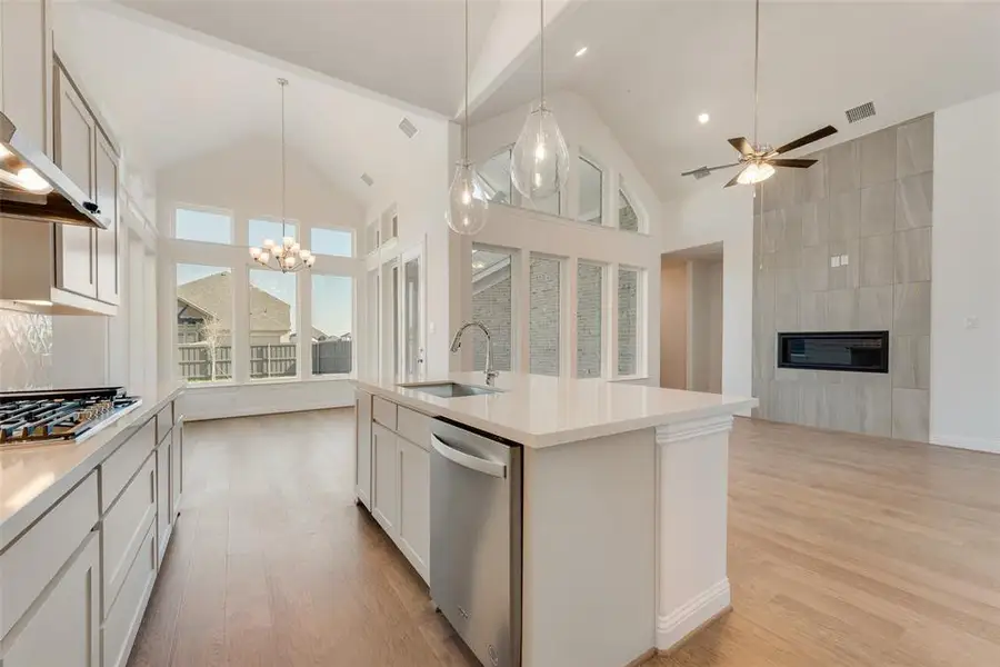 Furnished interior view inside a new home in Prairie Ridge, Midlothian (Image 9).