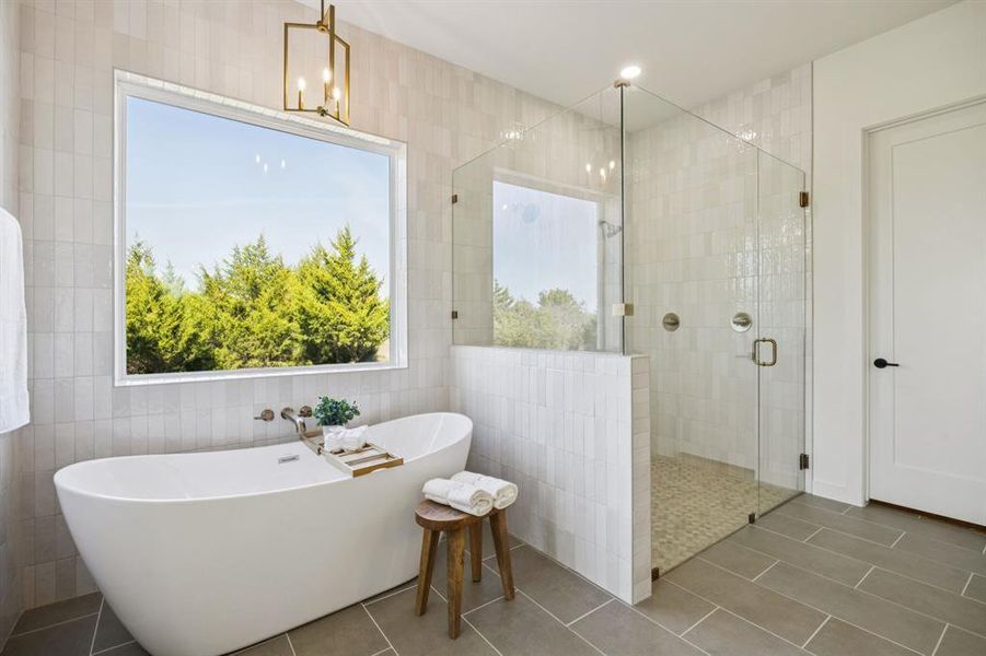 Furnished interior view inside a new home in , Waxahachie (Image 18).