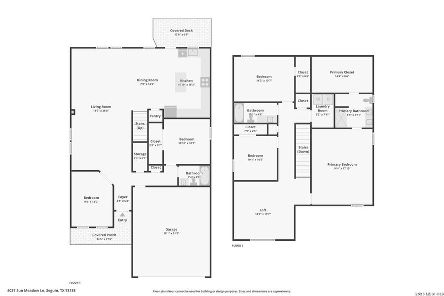 2D floor plan layout of this home in Lily Springs, Seguin, TX (Image 4). 2D floor plan layout of this home in Lily Springs, Seguin, TX (Image 4).