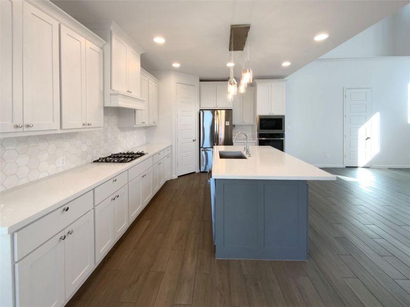 Furnished interior view inside a new home in , Liberty Hill (Image 6). Furnished interior view inside a new home in , Liberty Hill (Image 6).