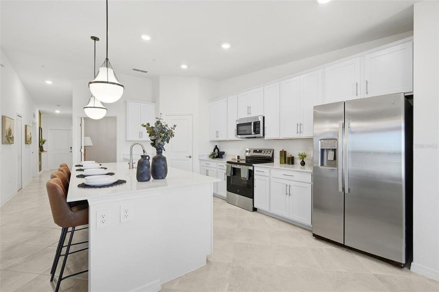Furnished interior view inside a new home in Calusa Country Club, Lakewood Ranch (Image 8).