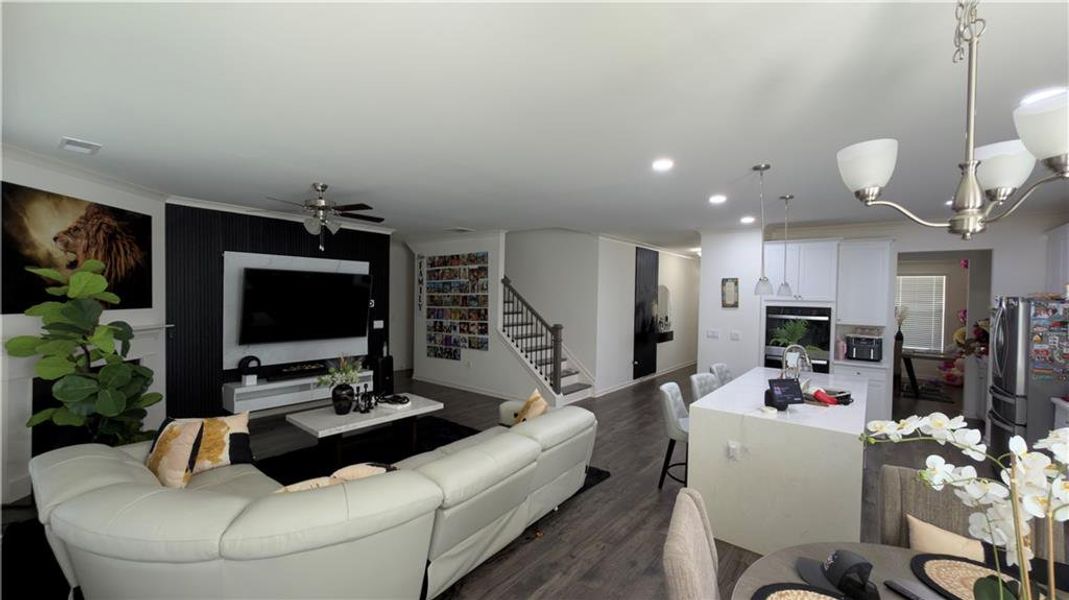 Furnished interior view inside a new home in , Lawrenceville (Image 14).