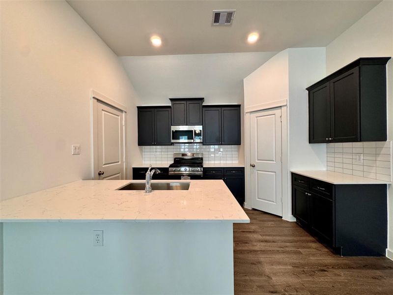 Furnished interior view inside a new home in Santa Fe, Cleveland (Image 4). Furnished interior view inside a new home in Santa Fe, Cleveland (Image 4).