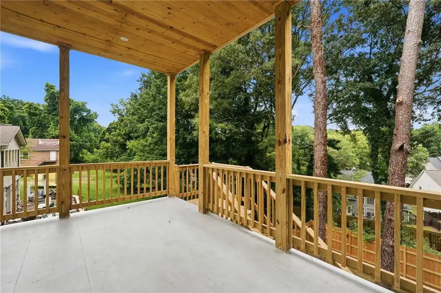 Exterior details and patio area of a home in , Scottdale (Image 4). Exterior details and patio area of a home in , Scottdale (Image 4).
