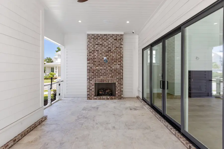 Exterior details and patio area of a home in , Charleston (Image 31).