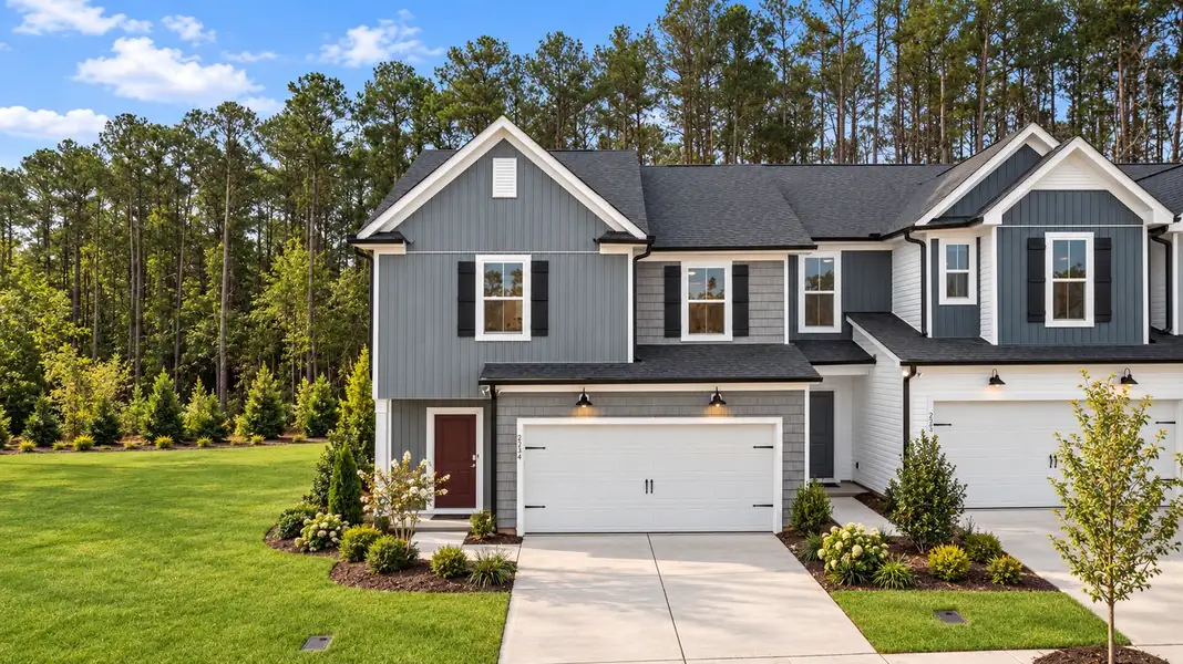 Representative exterior photo of a completed home built from the Brookstream by Pulte Homes in Solana, Durham, NC (Image 20).
