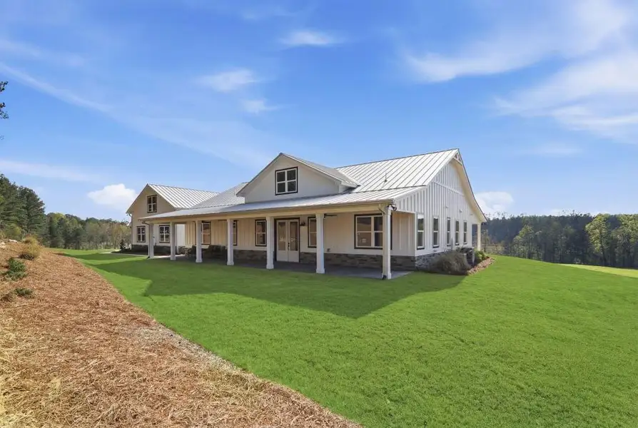 Exterior details and patio area of a home in , Senoia (Image 41).