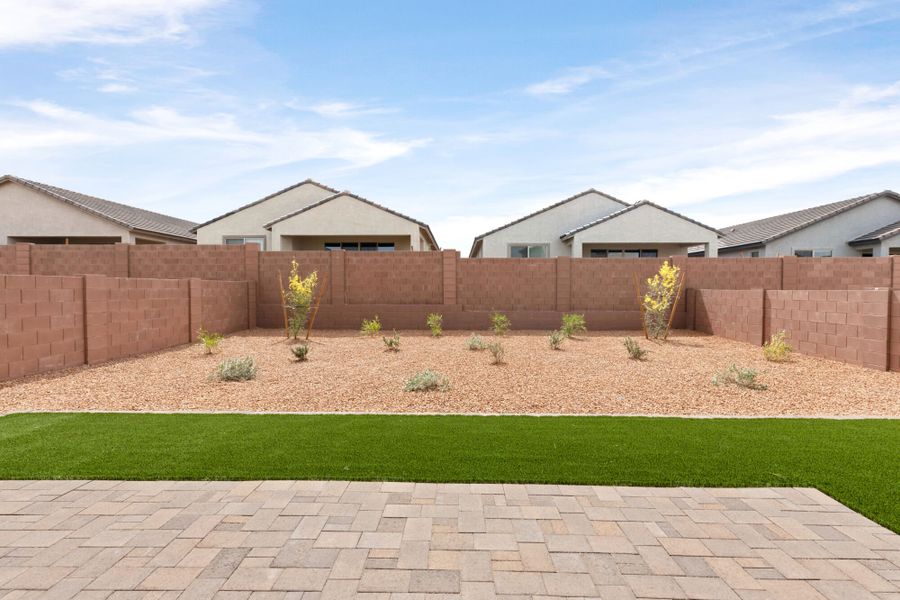 Exterior details and patio area of a home in Oasis At Rocking K, Vail (Image 12).