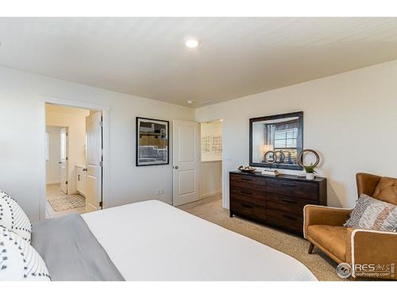 Furnished interior view inside a new home in Prairie Song, Windsor (Image 13).