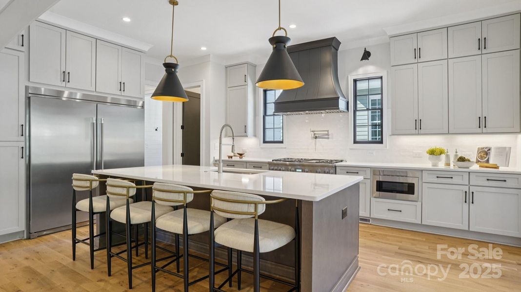 Furnished interior view inside a new home in , Charlotte (Image 8).