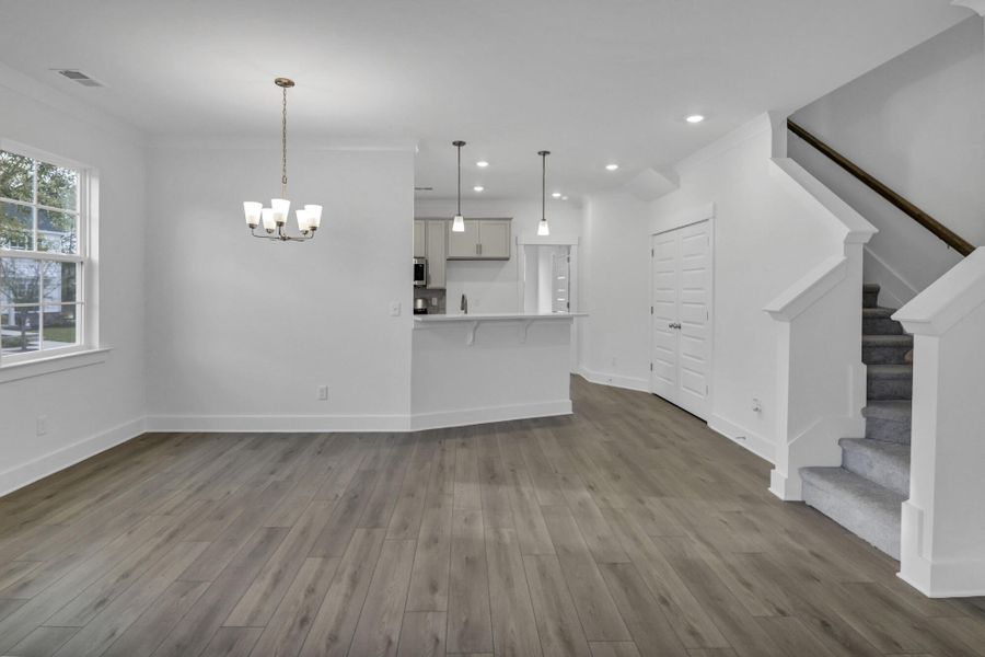 Spacious, unfurnished interior of a new home in Lake Carolina Townhomes, Columbia (Image 18).