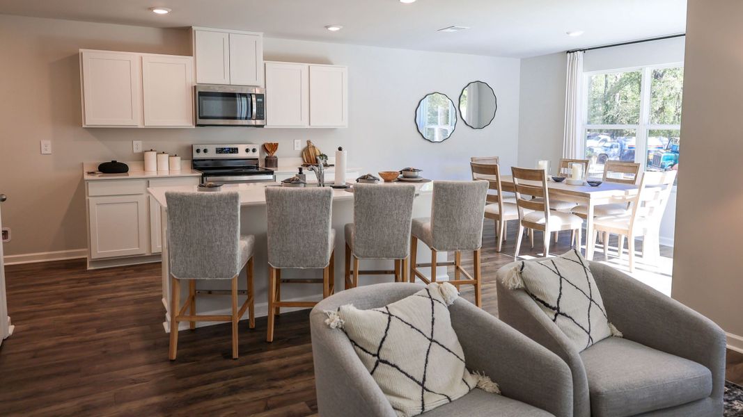 Furnished interior view inside a new home in Hartmann Crossing, Lebanon (Image 11).