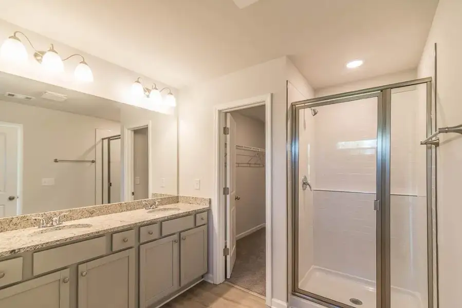Furnished interior view inside a new home in , Douglasville (Image 10).