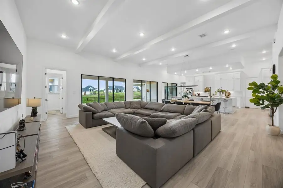 Furnished interior view inside a new home in , Northlake (Image 10).