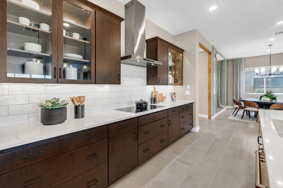 Representative furnished interior of a home built from the Hibiscus by Mattamy Homes in Tavira at Twin Peaks, Oro Valley (Image 12).