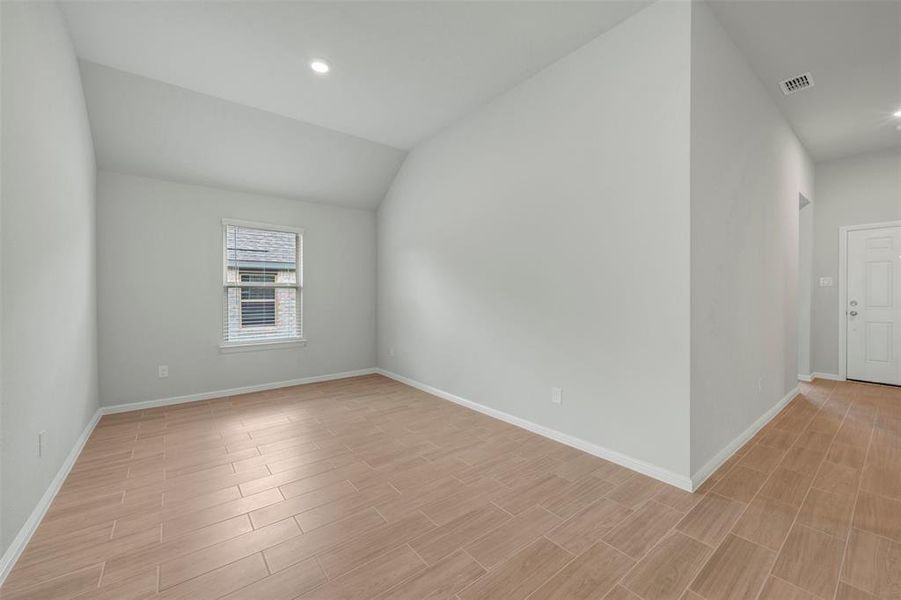 Spacious, unfurnished interior of a new home in Kings Way, Denton (Image 39). Spacious, unfurnished interior of a new home in Kings Way, Denton (Image 39).