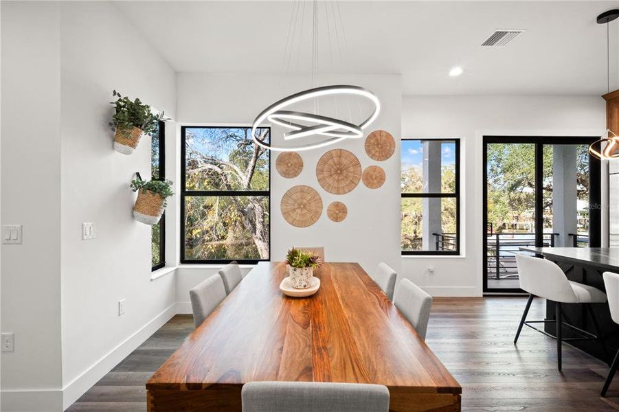 Furnished interior view inside a new home in , Tampa (Image 11).