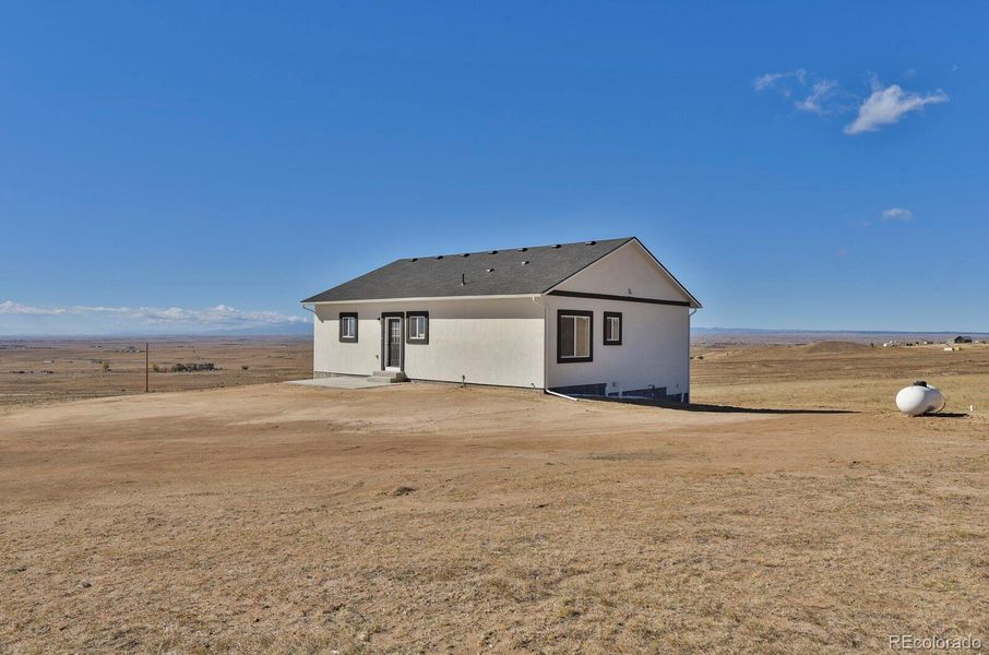 Exterior details and patio area of a home in , Calhan (Image 18).