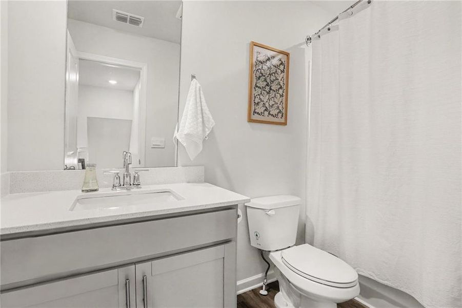 Furnished interior view inside a new home in , Canton (Image 8).