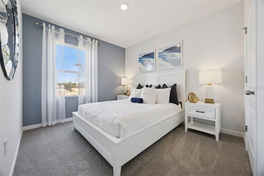 Furnished interior view inside a new home in , Kissimmee (Image 14).