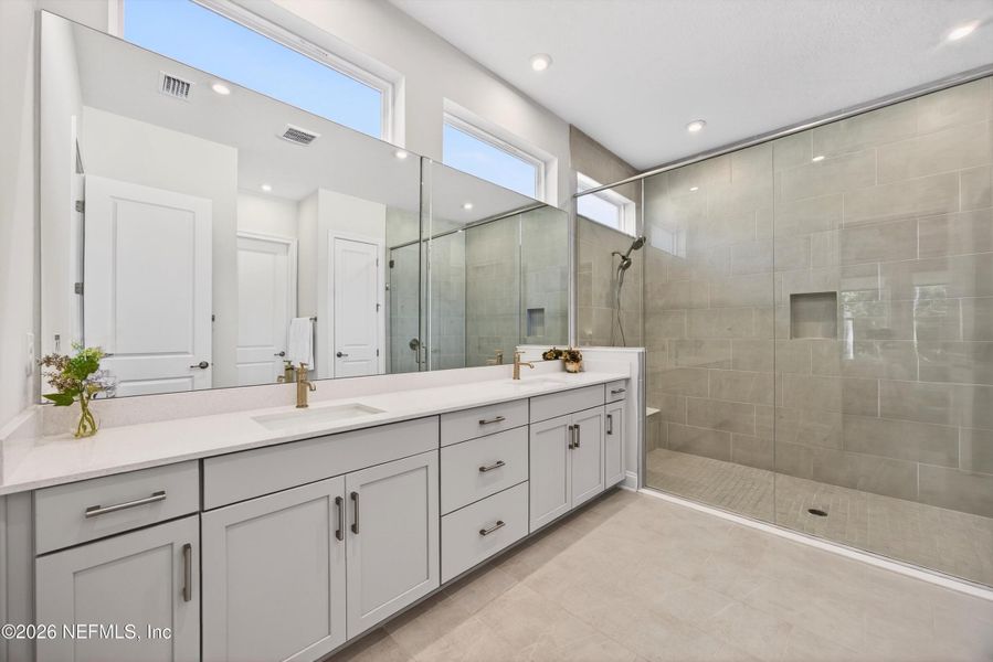 Furnished interior view inside a new home in RiverTown, St. Johns (Image 18).
