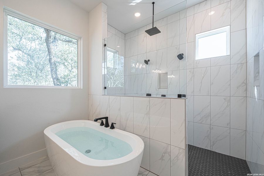 Furnished interior view inside a new home in , New Braunfels (Image 16).