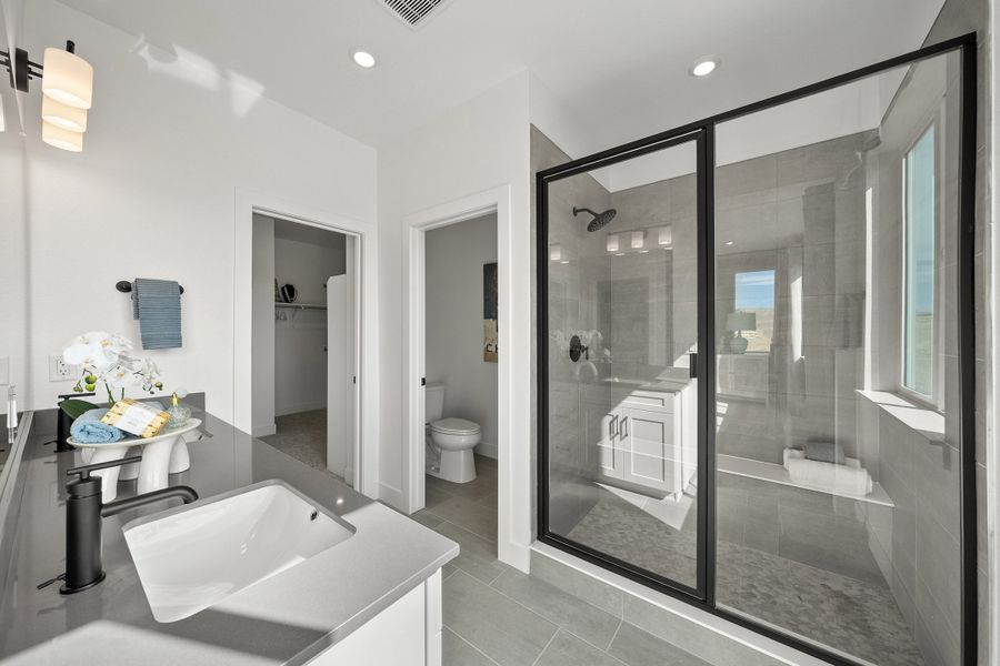 Representative furnished interior of a home built from the 4 by Trumark Homes in Trumark Homes at Tanterra, Parker (Image 25).