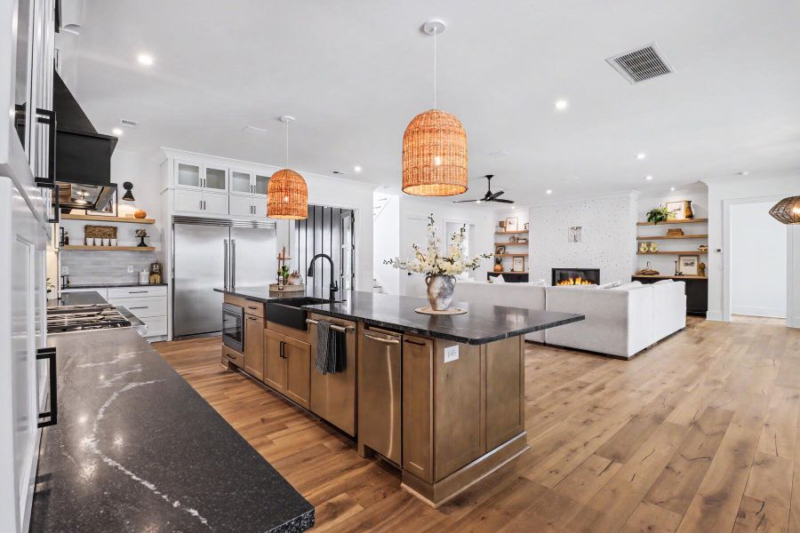 Furnished interior view inside a new home in , Mount Pleasant (Image 18).