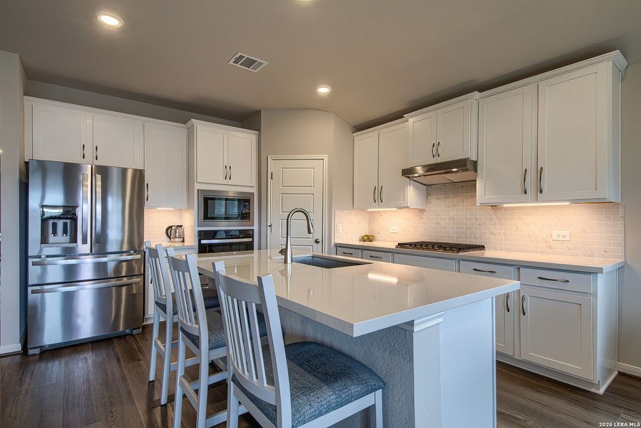 Furnished interior view inside a new home in Arcadia Ridge - Classic Series, San Antonio (Image 29).