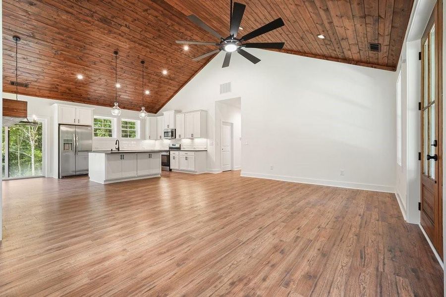 Furnished interior view inside a new home in , Talking Rock (Image 41). Furnished interior view inside a new home in , Talking Rock (Image 41).