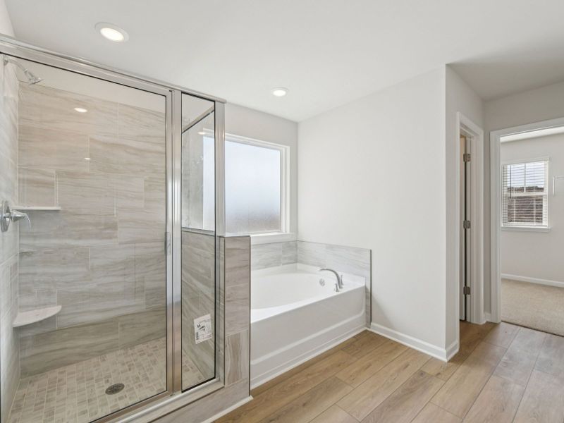 Furnished interior view inside a new home in Harmony Manor, Fairburn (Image 10).