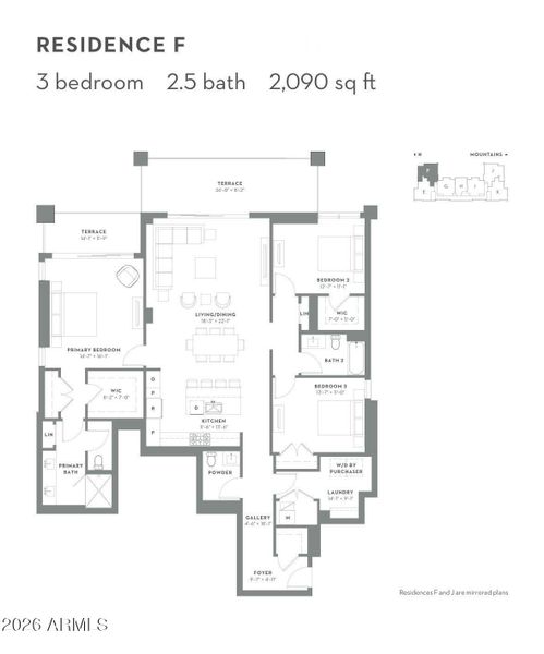 Floor Plan Residence F